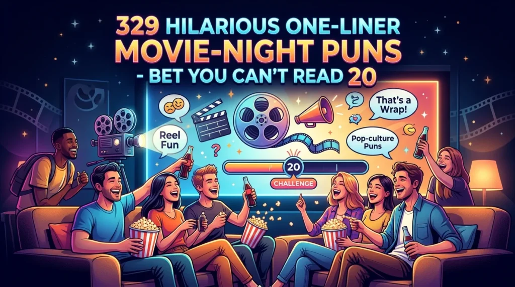 One-Liner Movie Night Puns