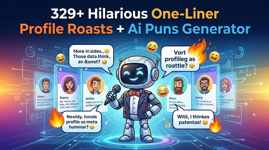 One-Liner Profile Roasts