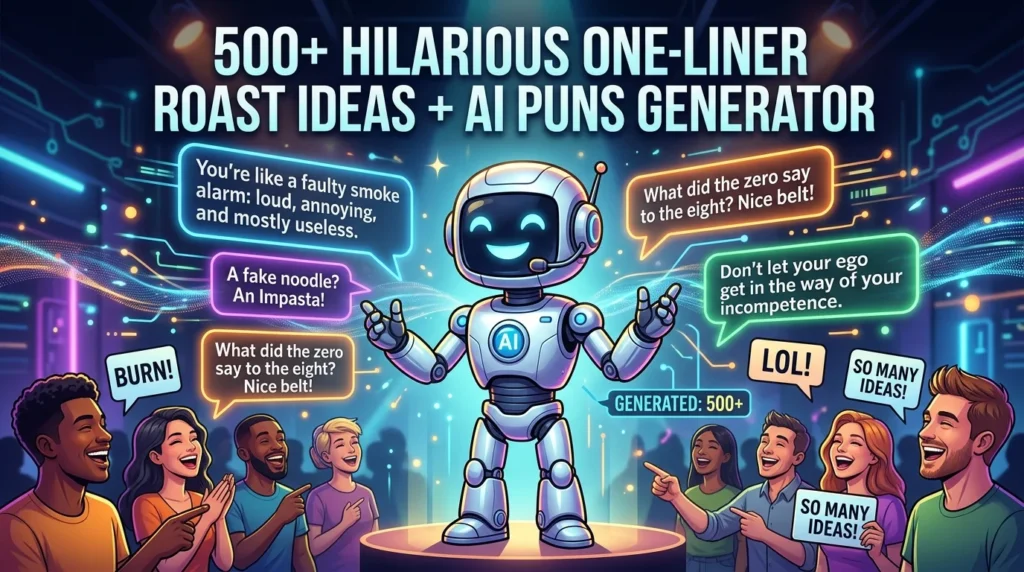 One-Liner Roast Ideas