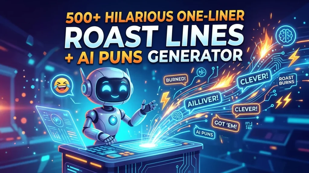 One-Liner Roast Lines