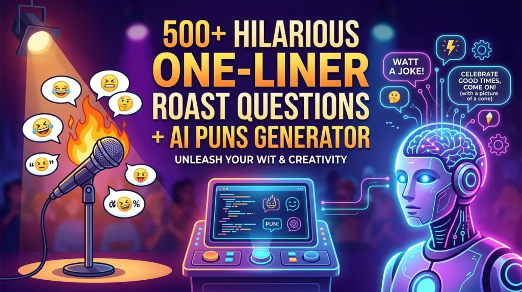 One-Liner Roast Questions
