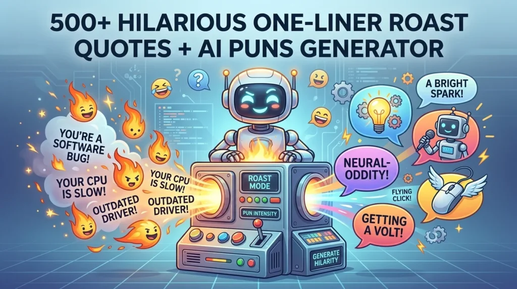 One-Liner Roast Quotes