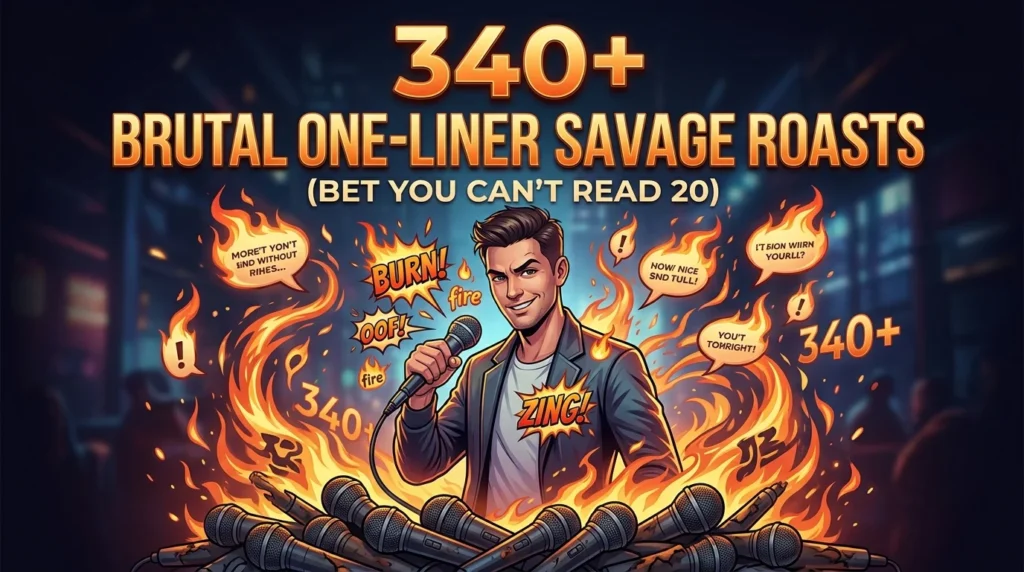 One-Liner Savage Roasts