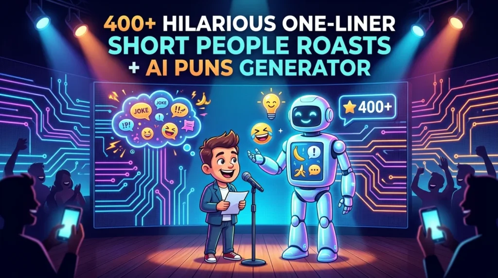 One-Liner Short People Roasts
