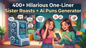 One-Liner Sister Roasts