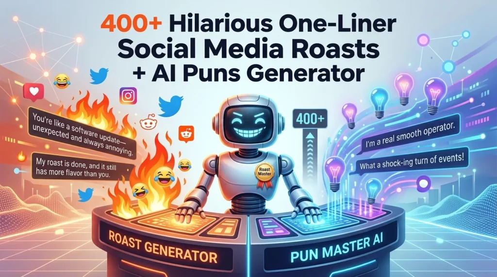 One-Liner Social Media Roasts