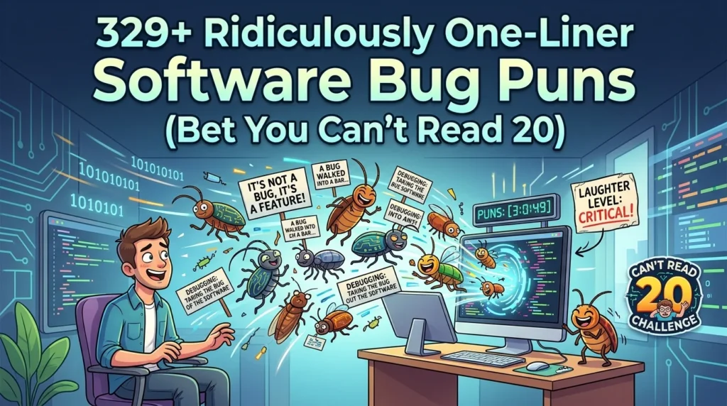 One-Liner Software Bug Puns