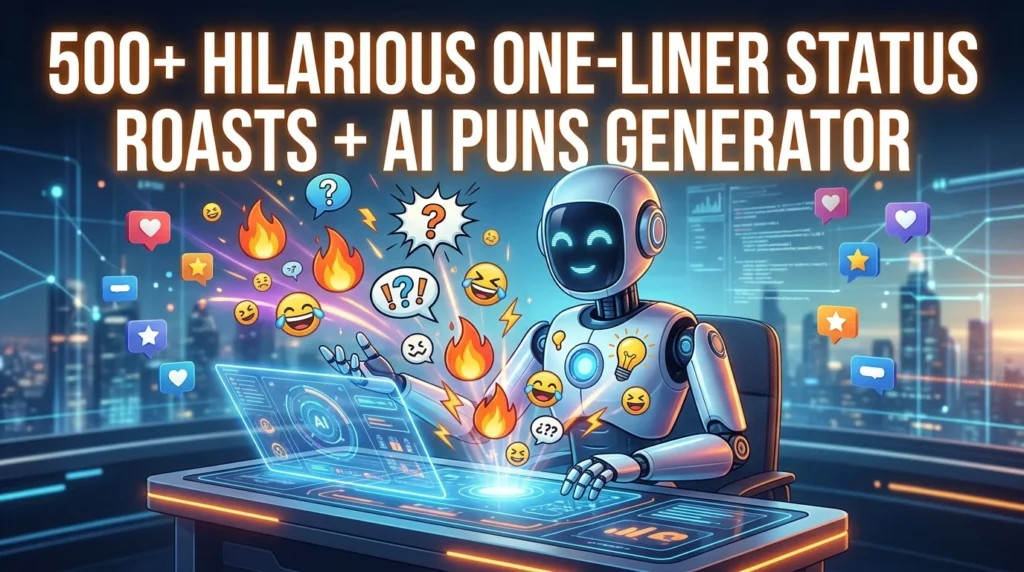 One-Liner Status Roasts