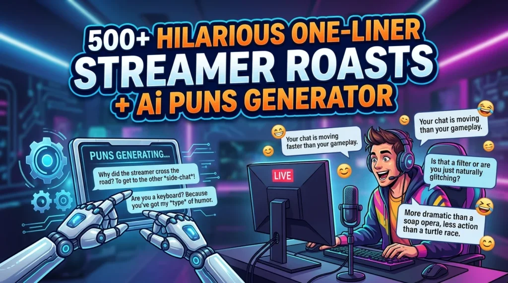 One-Liner Streamer Roasts