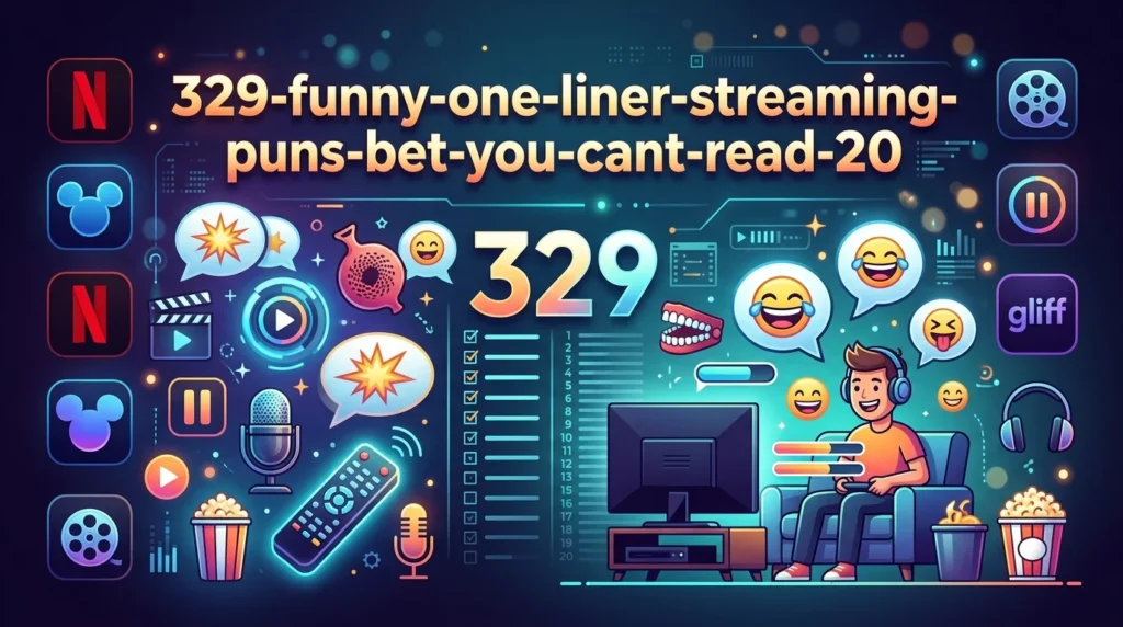 One-Liner Streaming Puns