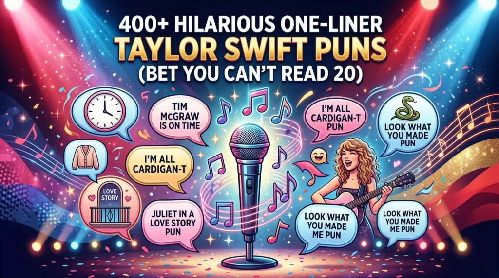 One-Liner Taylor Swift Puns