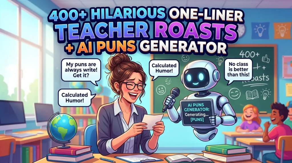 One-Liner Teacher Roasts