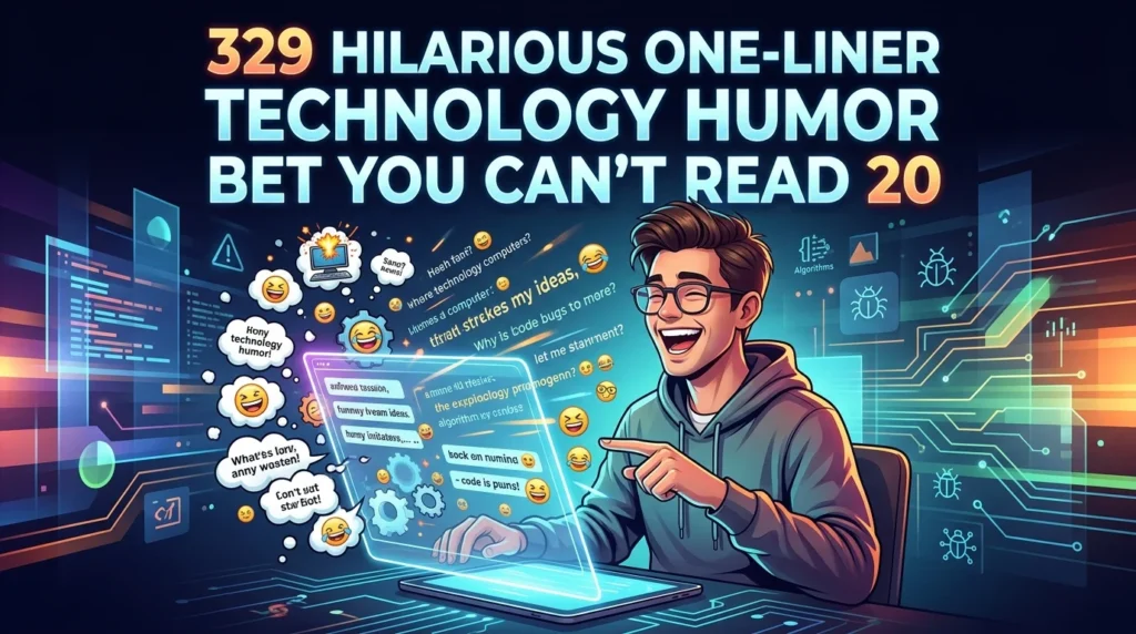 One-Liner Technology Humor
