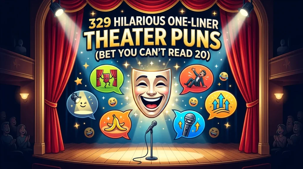 One-Liner Theater Puns