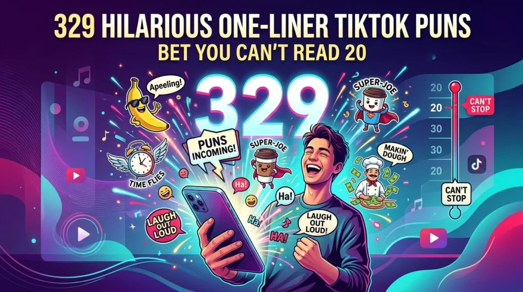 One-Liner TikTok Puns