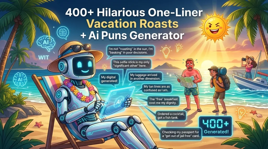 One-Liner Vacation Roasts