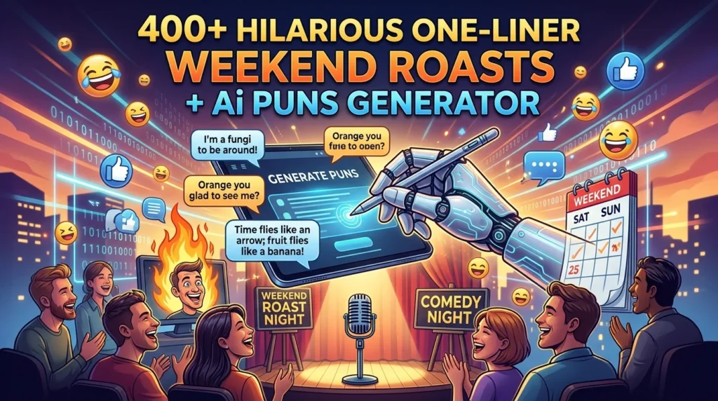 One-Liner Weekend Roasts