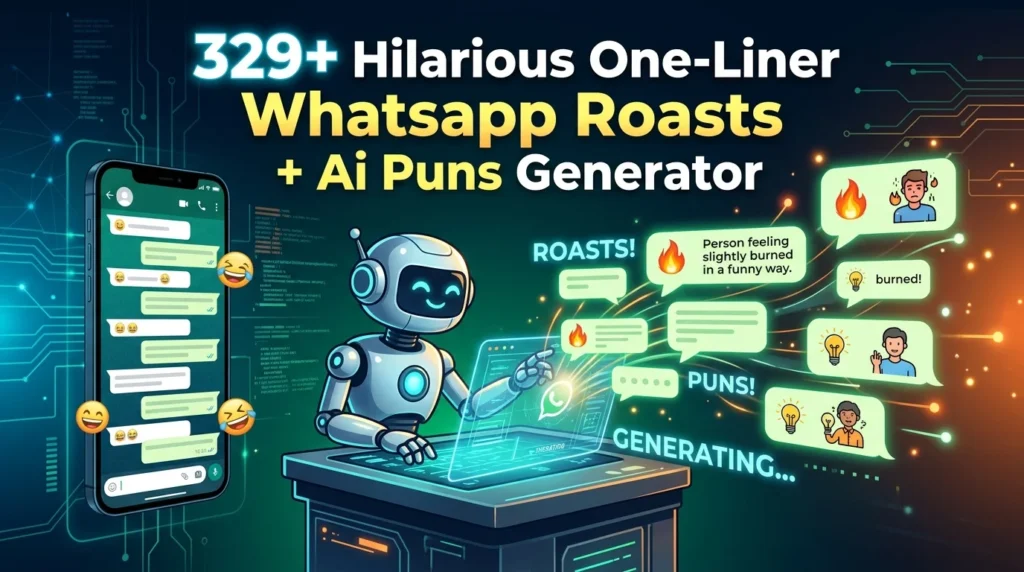 One-Liner WhatsApp Roasts