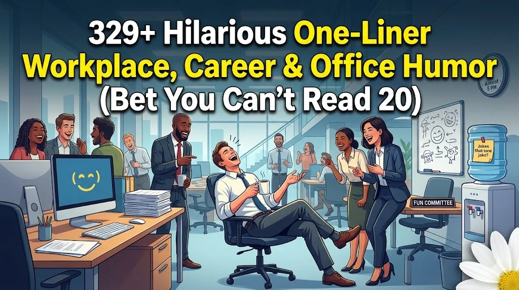 One-Liner Workplace, Career & Office Humor