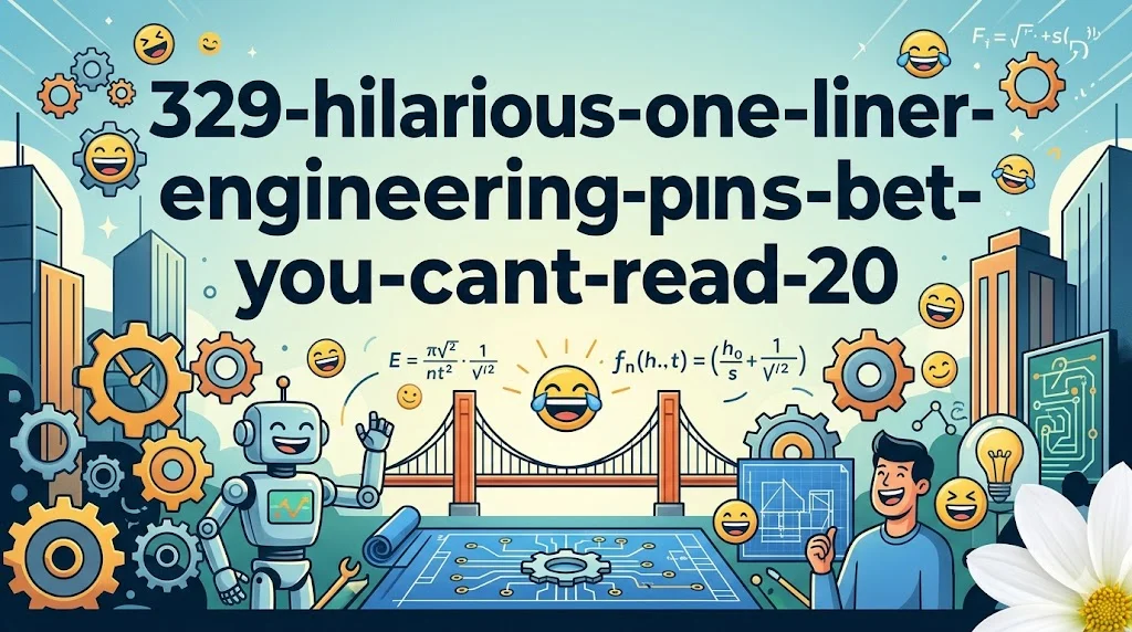 One-Liner Engineering Puns