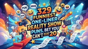 One-Liner Reality Show Puns