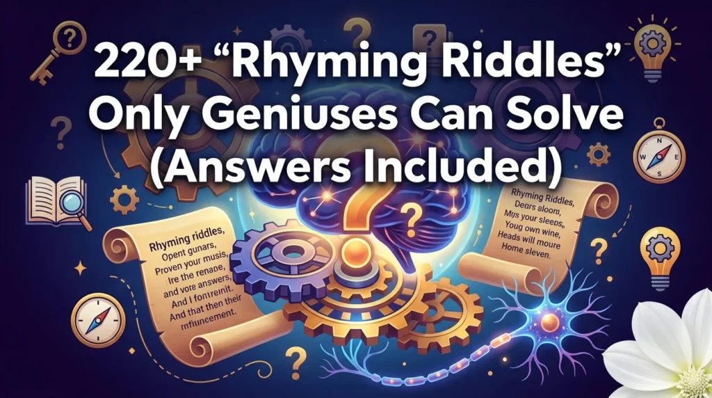 Rhyming Riddles