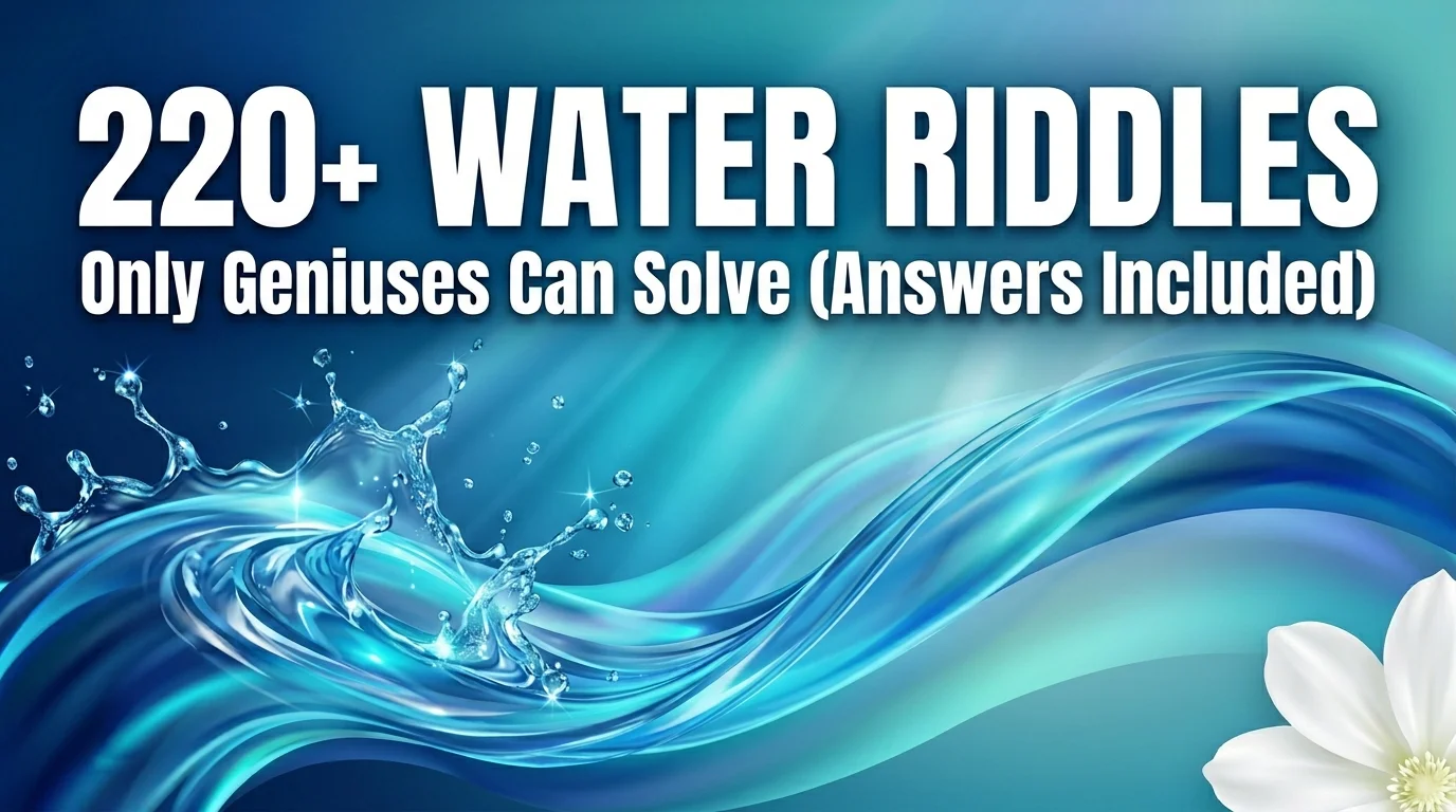 Gas Water Light Riddle 220+